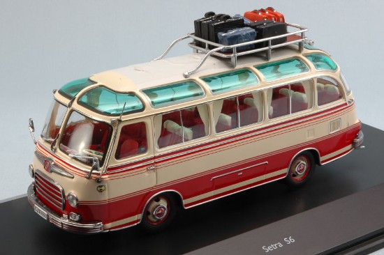 Immagine di SETRA S6 BEIGE/RED 1:43