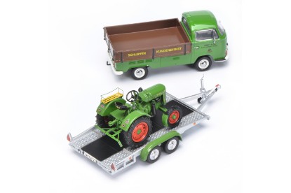 Immagine di VW T2a WESTFALIA PICK UP W/TRAILER & FENDT DIESELROSS FENDT SERVICE 1:43