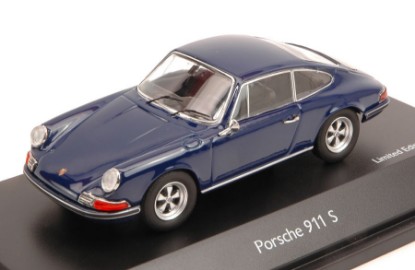 Immagine di PORSCHE 911 S BLUE 1:43