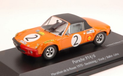 Immagine di PORSCHE 914/6 N.2 MARATHON DE LA ROUTE 1970 1:43