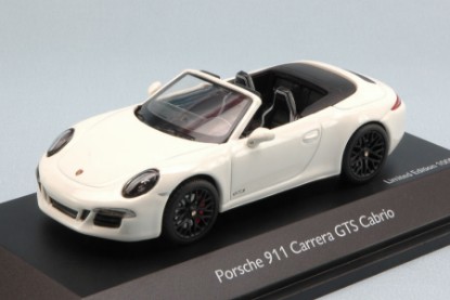 Immagine di PORSCHE 911 CARRERA GTS CABRIO WHITE 1:43
