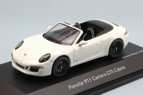 Immagine di PORSCHE 911 CARRERA GTS CABRIO WHITE 1:43