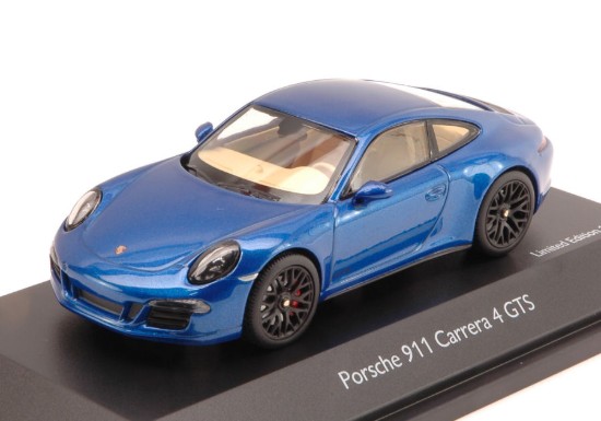 Immagine di PORSCHE 911 CARRERA 4 GTS METALLIC BLUE 1:43