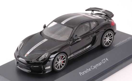 Immagine di PORSCHE CAYMAN GT4 BLACK LIM.750 1:43