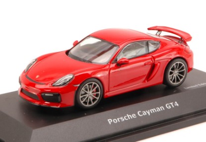 Immagine di PORSCHE CAYMAN GT4 2014 RED 1:43