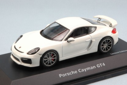 Immagine di PORSCHE CAYMAN GT4 2014 WHIE 1:43