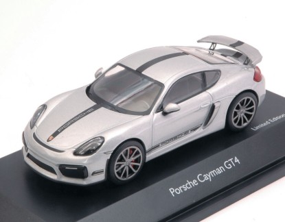 Immagine di PORSCHE CAYMAN GT4 SILVER 1:43