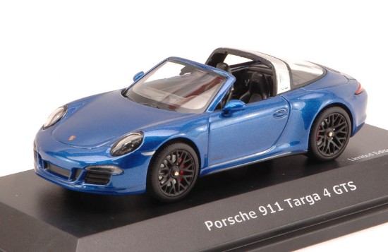 Immagine di PORSCHE 911 TARGA 4 GTS 2014 BLUE 1:43