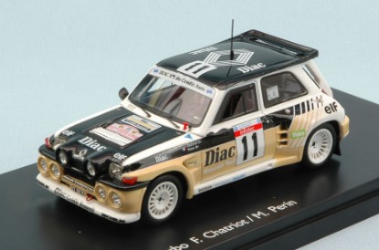 Immagine di RENAULT R5 MAXI TURBO N.11 2nd T.DE CORSE 1986 F.CHATRIOT-M.PERIN 1:43