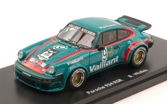 Immagine di PORSCHE 934 RSR N.9 WINNER DRM MAINZ-FINTHEN 1976 BOB VOLLEK 1:43