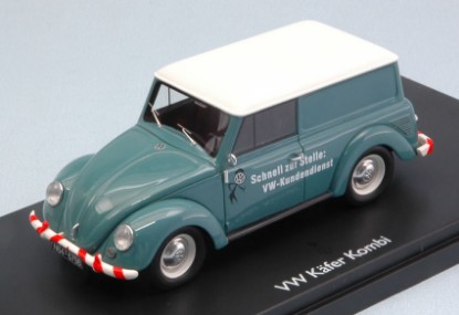 Immagine di VW BEETLE KOMBI VOLKSWAGEN SERVICE BLUE 1:43