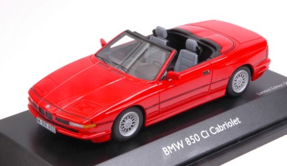 Immagine di BMW 850 Ci CABRIOLET RED 1:43