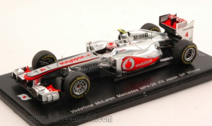 Immagine di MC LAREN MP4-26 J.BUTTON 2011 N.4 WINNER JAPAN GP 1:43