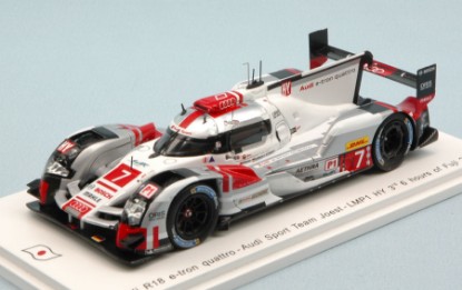 Immagine di AUDI R18 E-TRON N.7 3rd 6H FUJI 2015 FASSLER-LOTTERER-TRELUYER 1:43