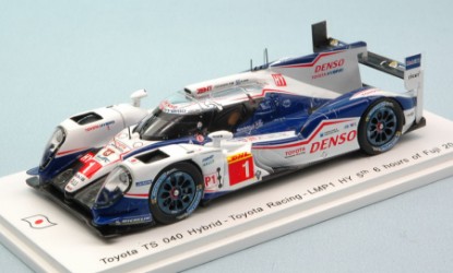 Immagine di TOYOTA TS 040 N.1 5th 6 H FUJI 2015 A.DAVIDSON-S.BUEMI-K.NAKAJIMA 1:43