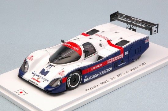 Immagine di PORSCHE 962C N.15 3rd WEC IN JAPAN 1987 M.BALDI-M.THACKWELL 1:43