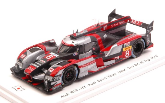 Immagine di AUDI R18 N.8 2nd 6 H OF FUJI 2016 DI GRASSI-DUVAL-JARVIS 1:43