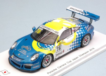 Immagine di PORSCHE CARRERA CUP JAPAN CHAMPION 2016 TSUBASHA KONDO 1:43