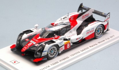 Immagine di TOYOTA TS50 HYBRID N.8 WINNER FUJI 2017 BUEMI-DAVIDSON-NAKAJIMA 1:43