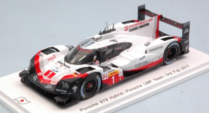 Immagine di PORSCHE 919 HYBRID N.1 3rd FUJI 2017 N.JANI-A.LOTTERER-N.TANDY 1:43