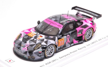 Immagine di PORSCHE 911 RSR N.77 3rd LMGTE FUJI 2017 RIED-CAIROLI-DIENST 1:43