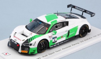 Immagine di AUDI R8 N.6 3rd 10 H SUZUKA 2018 HAASE-WINKELOCK-VAN DER LINDE 1:43