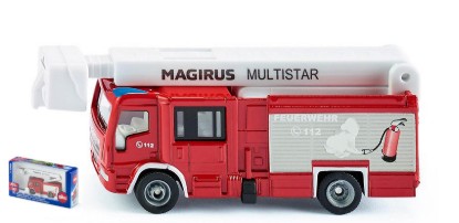 Immagine di CAMION POMPIERI C/CESTELLO TELESCOPICO 1:87