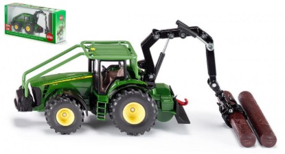 Immagine di TRATTORE J.DEERE 8430 CON SOLLEVATRONCHI 1:50