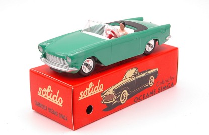 Immagine di SIMCA OCEANE CABRIOLET LIGHT GREEN CLUB SOLIDO 1:43