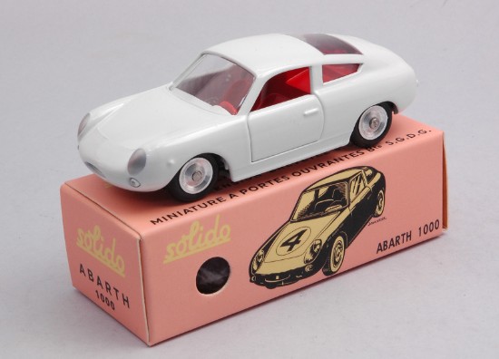 Immagine di FIAT ABARTH 1000 WHITE CLUB SOLIDO 1:43