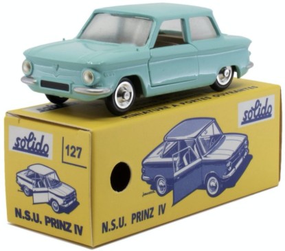 Immagine di NSU PRINZ IV TURQUOISE CLUB SOLIDO 1:43