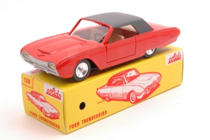 Immagine di FORD THUNDERBIRD LIGHT RED CLUB SOLIDO 1:43