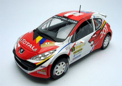 Immagine di PEUGEOT 207 S2000 N.N.1 2nd SANREMO 2008 N.VOUILLOZ-N.KLINGER 1:18