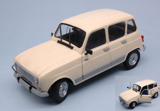 Immagine di RENAULT 4L GTL 1984 BEIGE 1:18