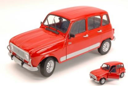 Immagine di RENAULT 4L GTL CLAN 1986 RED 1:18