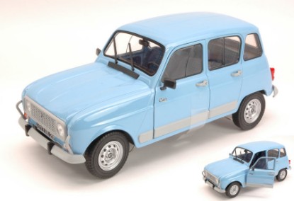 Immagine di RENAULT 4L GTL CLAN 1986 AZUR 1:18