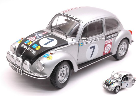 Immagine di VW BEETLE 1303 N.7 RETIRED R.ACROPOLIS 1973 H.KALLSTROM-C.BILLSTAM 1:18