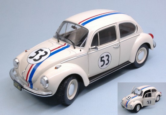 Immagine di VW BEETLE 1303 N.53 "HERBIE-UN MAGGIOLINO TUTTO MATTO" 1973 1:18