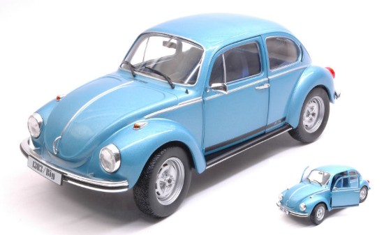 Immagine di VW BEETLE 1303 1972 METALLIC BLUE 1:18