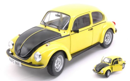 Immagine di VW KAFER 1303 GSR YELLOW/BLACK 1:18