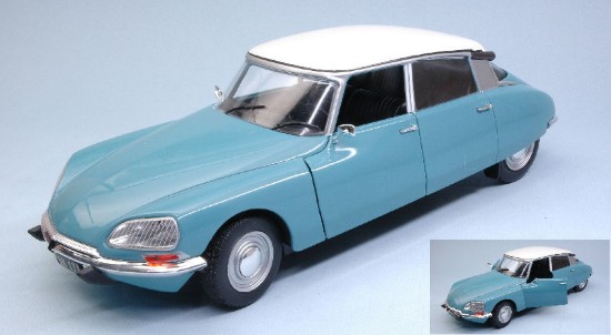 Immagine di CITROEN DS SPECIAL 1972 LIGHT BLUE W/CREAM ROOF 1:18