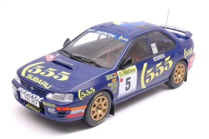 Immagine di SUBARU IMPREZA N.5 WINNER MONTE CARLO 1995 C.SAINZ-L.MOYA 1:18