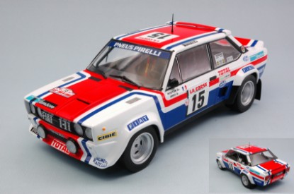 Immagine di FIAT 131 ABARTH N.15 5th TOUR DE CORSE 1980 M.MOUTON-A.ARRII 1:18