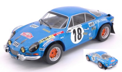 Immagine di ALPINE A110 1800 N.18 WINNER MONTE CARLO 1973 J.C.ANDRUET-"BICHE" 1:18