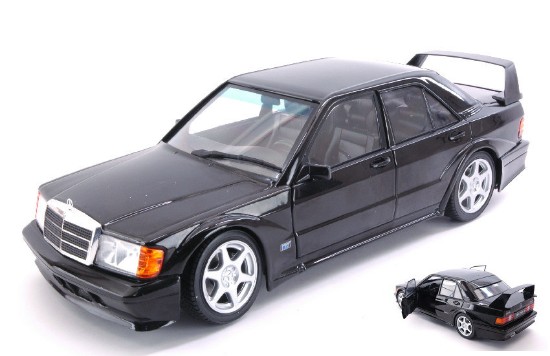 Immagine di MERCEDES 190 EVO II (W201) BLACK 1:18