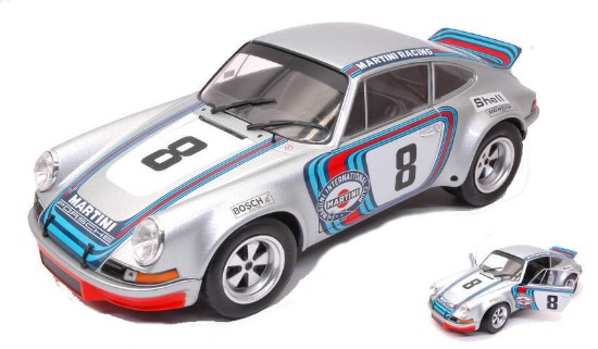 Immagine di PORSCHE 911 RSR N.8 WINNER TARGA FLORIO 1973 H.MULLER-G.VAN LENNEP 1:18