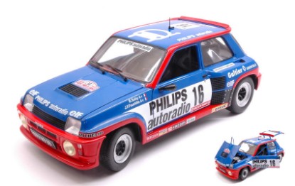 Immagine di RENAULT R5 GR.B N.16 ACCIDENT T.D.CORSE 1984 B.SABY-J.F.FAUCHILLE 1:18