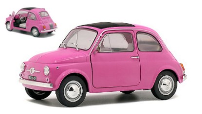 Immagine di FIAT 500 PINK 1969 1:18