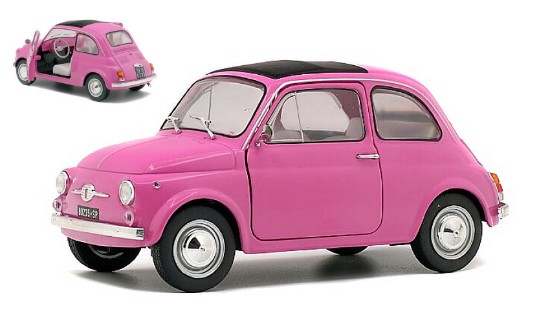 Immagine di FIAT 500 PINK 1969 1:18