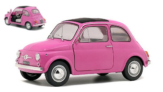 Immagine di FIAT 500 PINK 1969 1:18